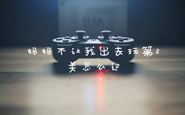 妈妈不让我出去玩第2关怎么过