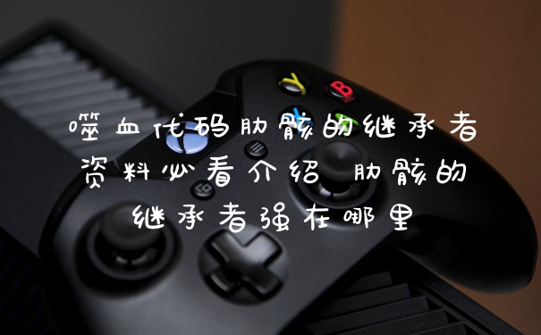 噬血代码肋骸的继承者资料必看介绍 肋骸的继承者强在哪里