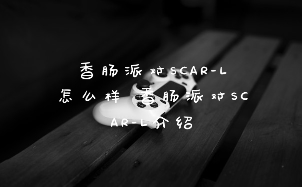 香肠派对SCAR-L怎么样 香肠派对SCAR-L介绍