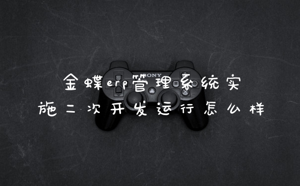 金蝶erp管理系统实施二次开发运行怎么样