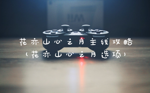 花亦山心之月主线攻略(花亦山心之月选项)