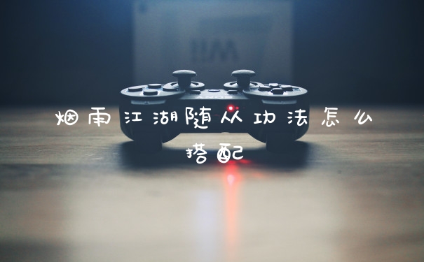烟雨江湖随从功法怎么搭配