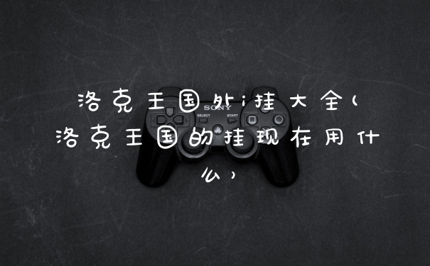 洛克王国外i挂大全(洛克王国的挂现在用什么）