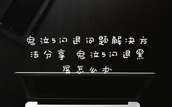 鬼泣5闪退问题解决方法分享 鬼泣5闪退黑屏怎么办