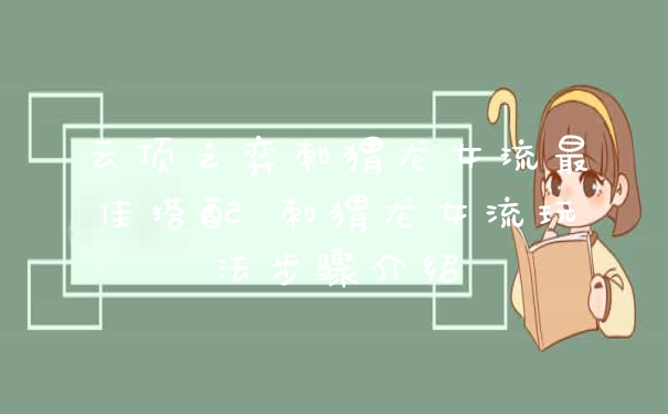 云顶之弈刺猬龙女流最佳搭配 刺猬龙女流玩法步骤介绍