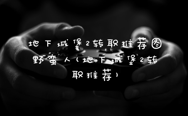 地下城堡2转职推荐图野蛮人(地下城堡2转职推荐)