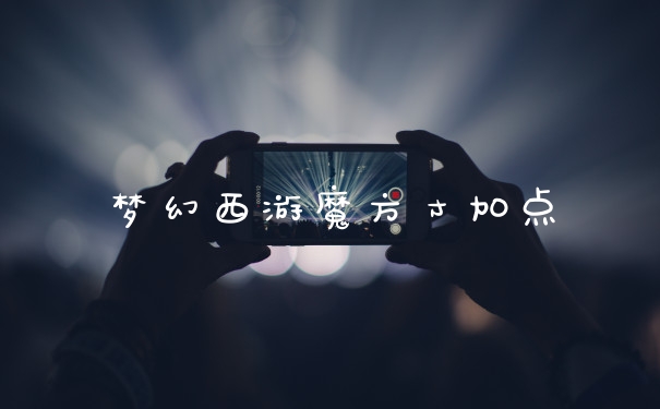 梦幻西游魔方寸加点