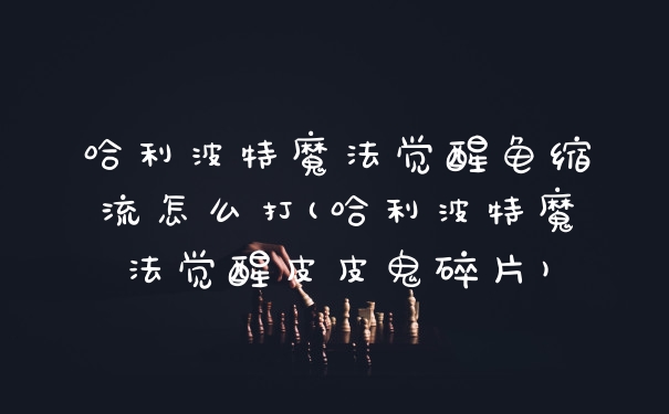 哈利波特魔法觉醒龟缩流怎么打(哈利波特魔法觉醒皮皮鬼碎片)