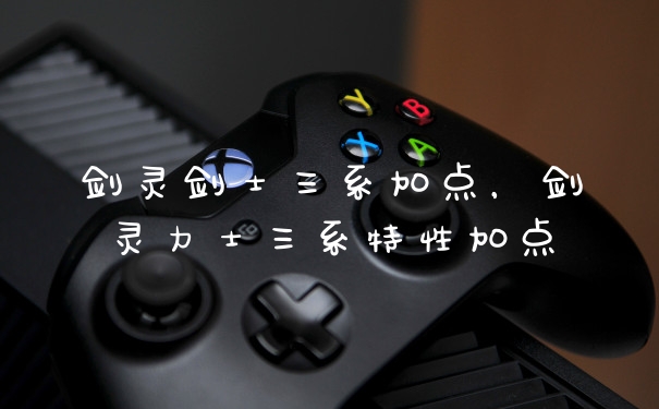 剑灵剑士三系加点,剑灵力士三系特性加点