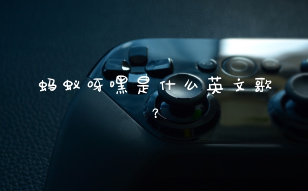 蚂蚁呀嘿是什么英文歌？