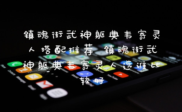 镇魂街武神躯典韦寄灵人搭配推荐 镇魂街武神躯典韦寄灵人选谁比较好