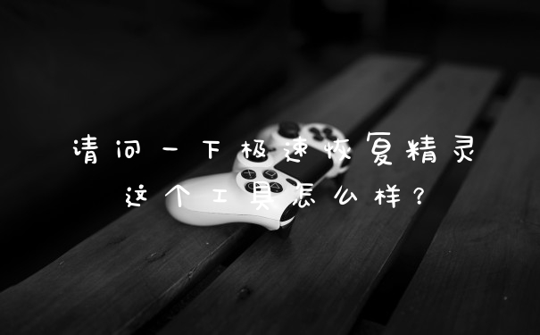 请问一下极速恢复精灵这个工具怎么样？