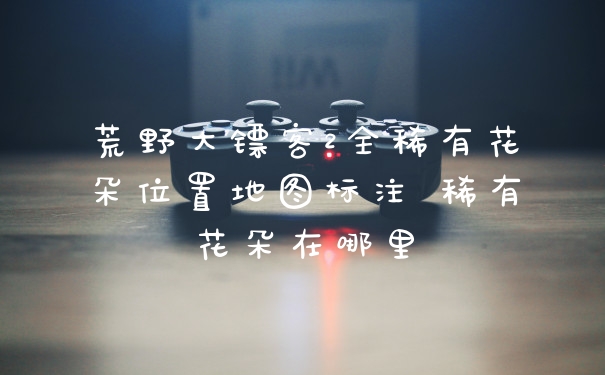 荒野大镖客2全稀有花朵位置地图标注 稀有花朵在哪里