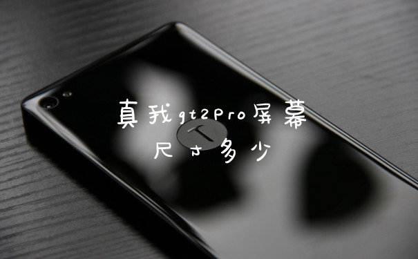 真我gt2Pro屏幕尺寸多少