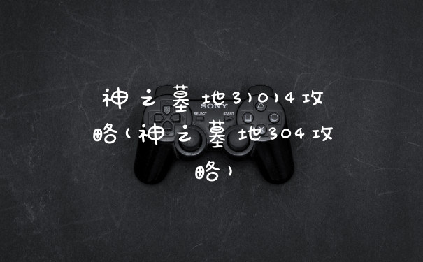 神之墓地3)0)4攻略(神之墓地304攻略)