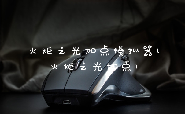火炬之光加点模拟器(火炬之光加点)