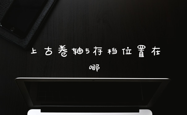 上古卷轴5存档位置在哪