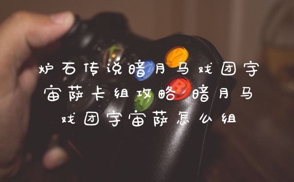炉石传说暗月马戏团宇宙萨卡组攻略 暗月马戏团宇宙萨怎么组