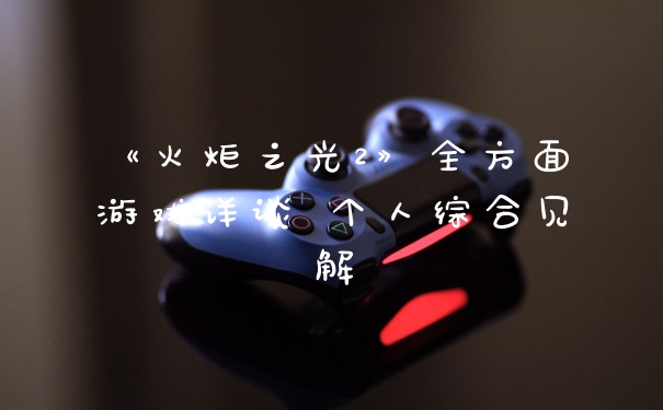 《火炬之光2》全方面游戏详谈 个人综合见解