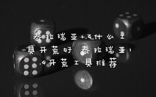 泰拉瑞亚1.4什么工具开荒好 泰拉瑞亚1.4开荒工具推荐