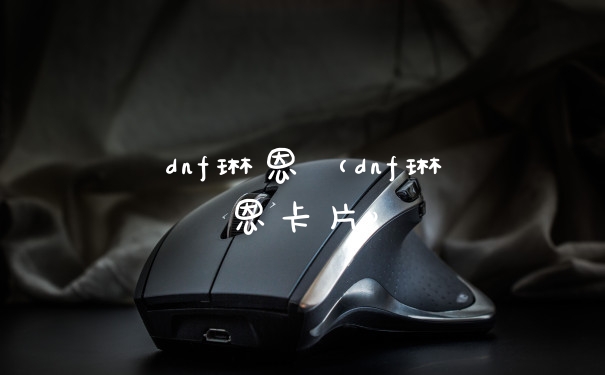 dnf琳恩（dnf琳恩卡片）