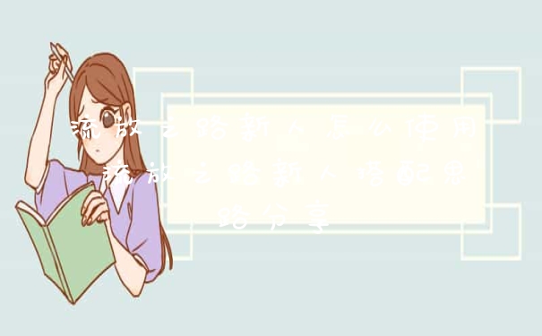 流放之路新人怎么使用 流放之路新人搭配思路分享