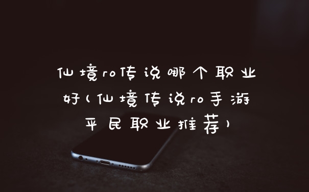 仙境ro传说哪个职业好(仙境传说ro手游平民职业推荐)