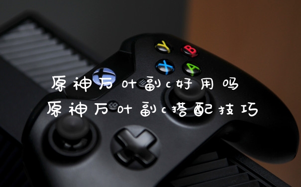 原神万叶副c好用吗 原神万叶副c搭配技巧