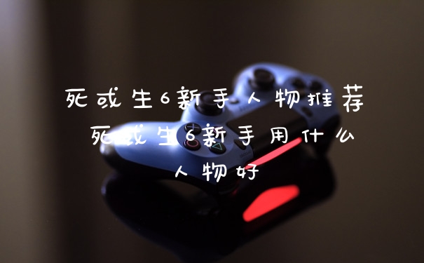 死或生6新手人物推荐 死或生6新手用什么人物好