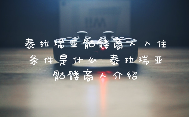 泰拉瑞亚骷髅商人入住条件是什么 泰拉瑞亚骷髅商人介绍