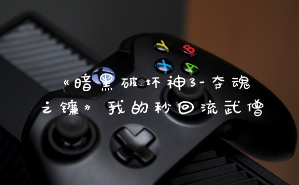 《暗黑破坏神3-夺魂之镰》我的秒回流武僧