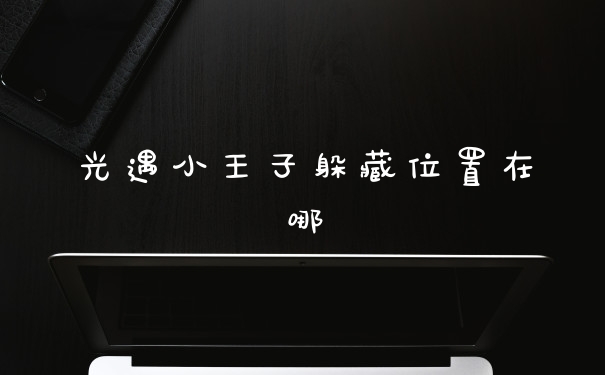 光遇小王子躲藏位置在哪