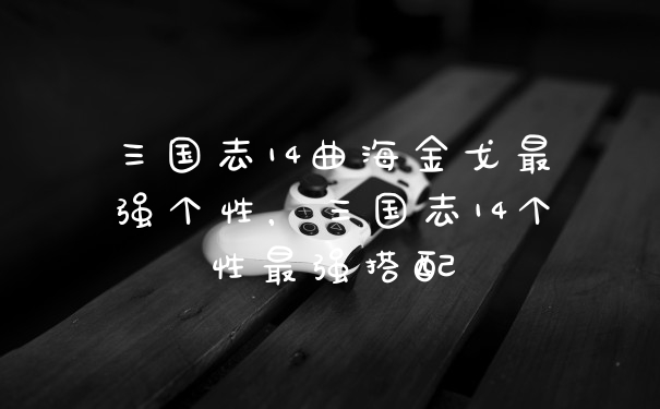 三国志14曲海金戈最强个性，三国志14个性最强搭配