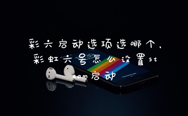 彩六启动选项选哪个,彩虹六号怎么设置steam启动
