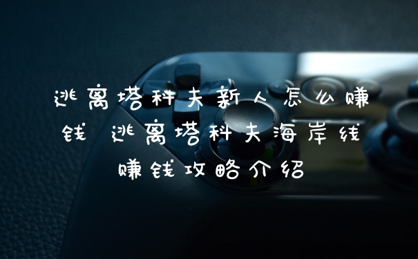 逃离塔科夫新人怎么赚钱 逃离塔科夫海岸线赚钱攻略介绍