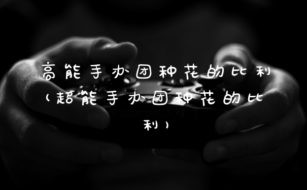 高能手办团种花的比利(超能手办团种花的比利)