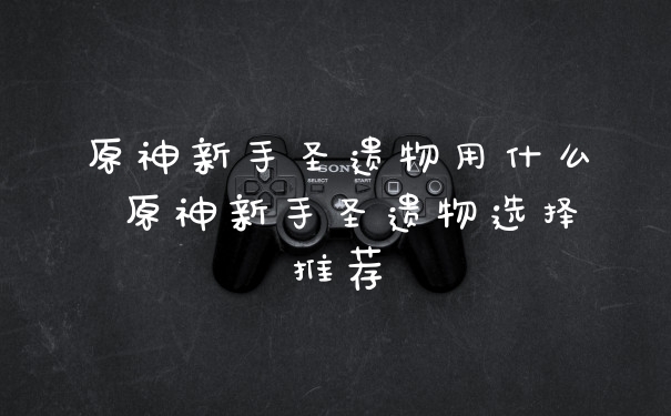 原神新手圣遗物用什么 原神新手圣遗物选择推荐