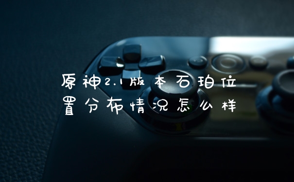原神2.1版本石珀位置分布情况怎么样