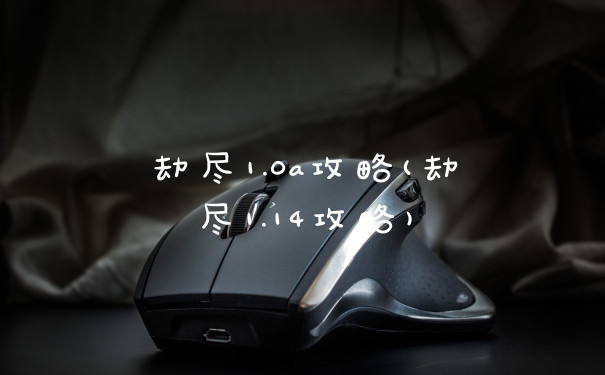 劫尽1.0a攻略(劫尽1.14攻略)