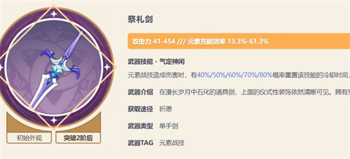 原神莱依拉适合什么武器 莱依拉武器推荐