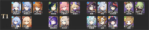 原神3.5角色强度排行榜一览