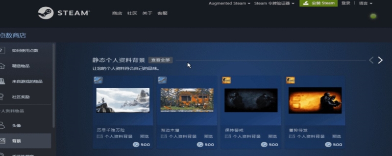 steam点数商店在哪
