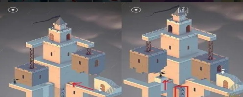 纪念碑谷箱子那一关怎么通关