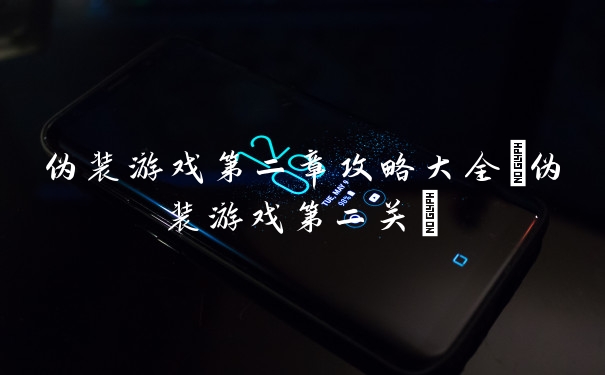 伪装游戏第二章攻略大全(伪装游戏第二关)