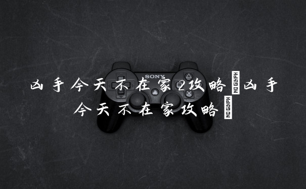 凶手今天不在家2攻略(凶手今天不在家攻略)