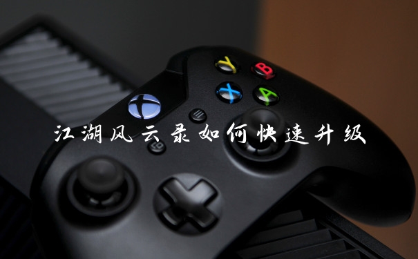 江湖风云录如何快速升级