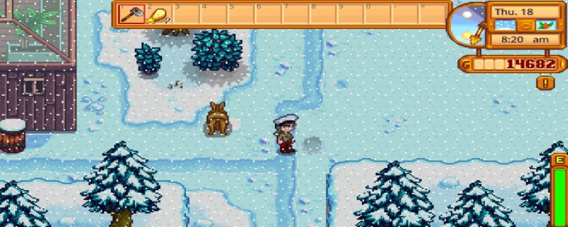 星露谷物语冬天怎么使用