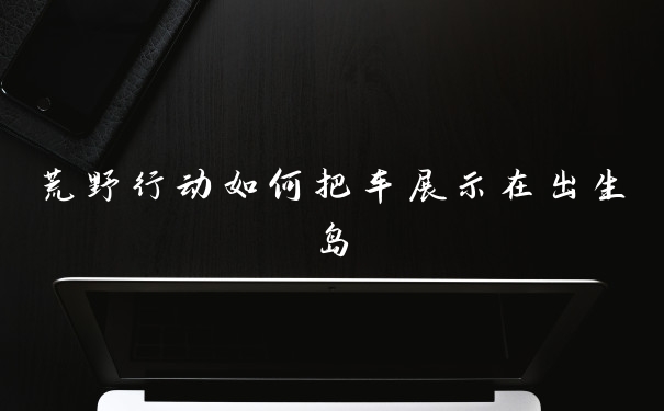 荒野行动如何把车展示在出生岛