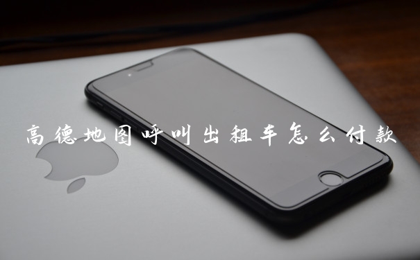 高德地图呼叫出租车怎么付款