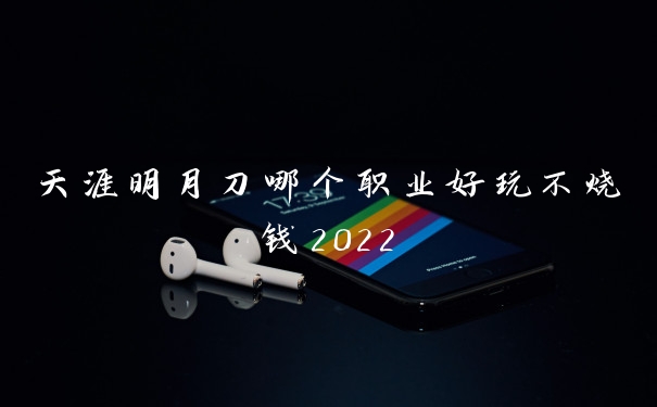 天涯明月刀哪个职业好玩不烧钱2022